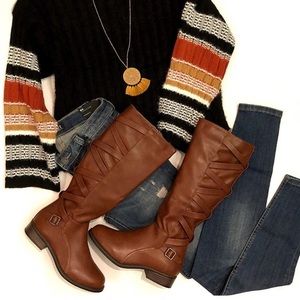 Pilot Tan Riding Boots 👢 NWB!